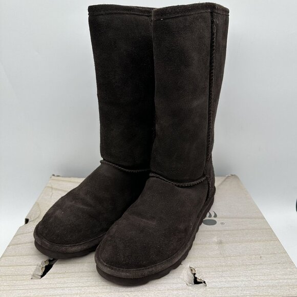 Bearpaw Womens Size 10 Suede Brown Boots - Picture 1 of 9
